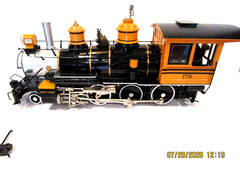 BACHMANN G SCALE #178 DENVER & RIO GRANDE “ANNIVERSARY” 4-6-0 LOCO/TENDER