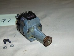 LIONEL O 671 – 2020 1946 VERSION TURBINE ATOMIC MOTOR WITH LARGE GEAR #197