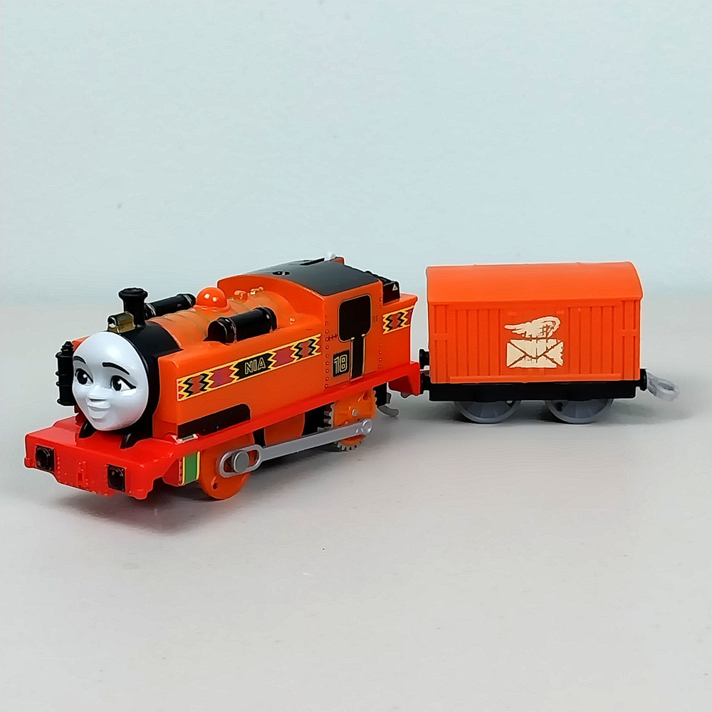 Thomas & Friends Trackmaster Nia Motorized Train with Mail Cargo Car 2013 Mattel