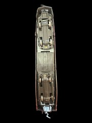 Roco Locomotive HO Sante FE Dixie Flyer Grasstowne Red Silver Please Read