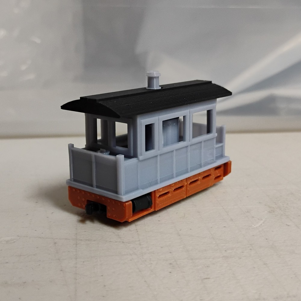 HOn30 18ft STEAM TRAM LOCO #1 kit for Kato 11-109 chassis. RESIN 3D Print.