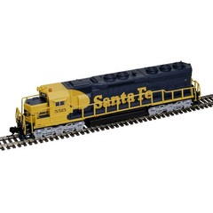 Atlas ~ N Scale ~ Master Silver ~ SD45 ~ Santa Fe ATSF #5521 ~ DC ~ 40006001