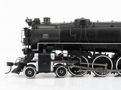 HO Bachmann Spectrum 82503 C&O Chesapeake & Ohio 4-8-2 J2 Steam #543 – DCC Ready