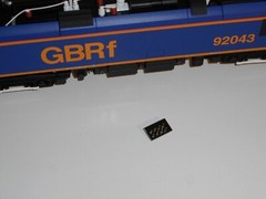 Hornby R3741 DCC fitted. GBRf Class 92 Co-Co Diesel. Excellent cond. OO Scale