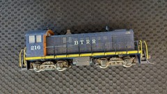 Atlas/Austria HO S-2 diesel Switcher, BTRR #216, runs good, heavy!