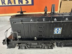 Very Nice Lionel Original Postwar BOXED #623 Santa Fe Diesel Switcher in Black