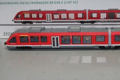 Trix 22211 Digital Diesel Locomotive BR 648 DB Red H0 1:87 OVP