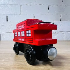 Red Sodor Line Caboose – Thomas the Tank Engine & Friends Wooden Railway Trains