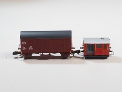 Z-Modellbau Switcher MThB Tm 2/2 Lok Swiss POWERED Locomotive Z-Scale Z Gauge