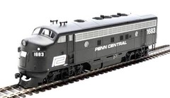 HO Walthers 910-9960 Penn Central/PC #1683/3464 EMD F7A-B Set Brand New Sealed