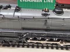 W&R-Samhongsa Class A-2 HO Brass Ltd Ed #9 4-8-4 Steam Loco & Tender NP #2657