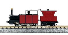 N Scale World Craft 2-4-0 Dubs & Co. JGR Class 190 Early Steam Locomotive NIB