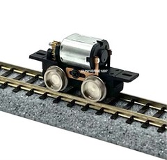 N/HOn30/HOe/009 Gauge 0-4-0 Locomotive Power Drive Chassis 15mm/7mm H0e Engine
