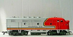 Model Power FP3 Diesel B-B Drive ~ SANTA FE ~ Superior Tractive Effort – HO -B