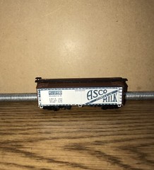 Arnold Rapido N Gauge ASCO Refer Milk Car 0483-A. New In Box