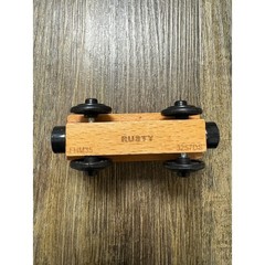 Thomas & Friends Wood Rusty Diesel Engine Orange Wooden Railway Toy FHM35