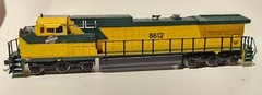 Bachmann Spectrum HO GE DASH 8-40CW DIESEL Chicago & North Western #8612