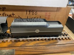 New Locomotive Silver Shadow Lionel Train Show Orig Box Steam Engine Tender Atla