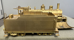 Pacific Fast Mail On3 Brass 2-8-2 K-27 Steam Locomotive D&RGW Unpainted Runs