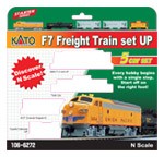 N Emd F7 Freight Train Up