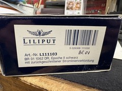 DCAS- BACHMANN PLC.-LILIPUT L111103 “STROMLINIEN-DAMPFLOKOMOTIVE BR 01 1062,DR