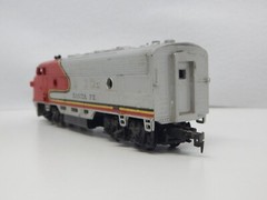Santa Fe HO Scale Locomotive made in Hong Kong
