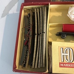 Märklin H0 3200 Train Set Vintage Steam Locomotive 3000 W/ Track Untested Used