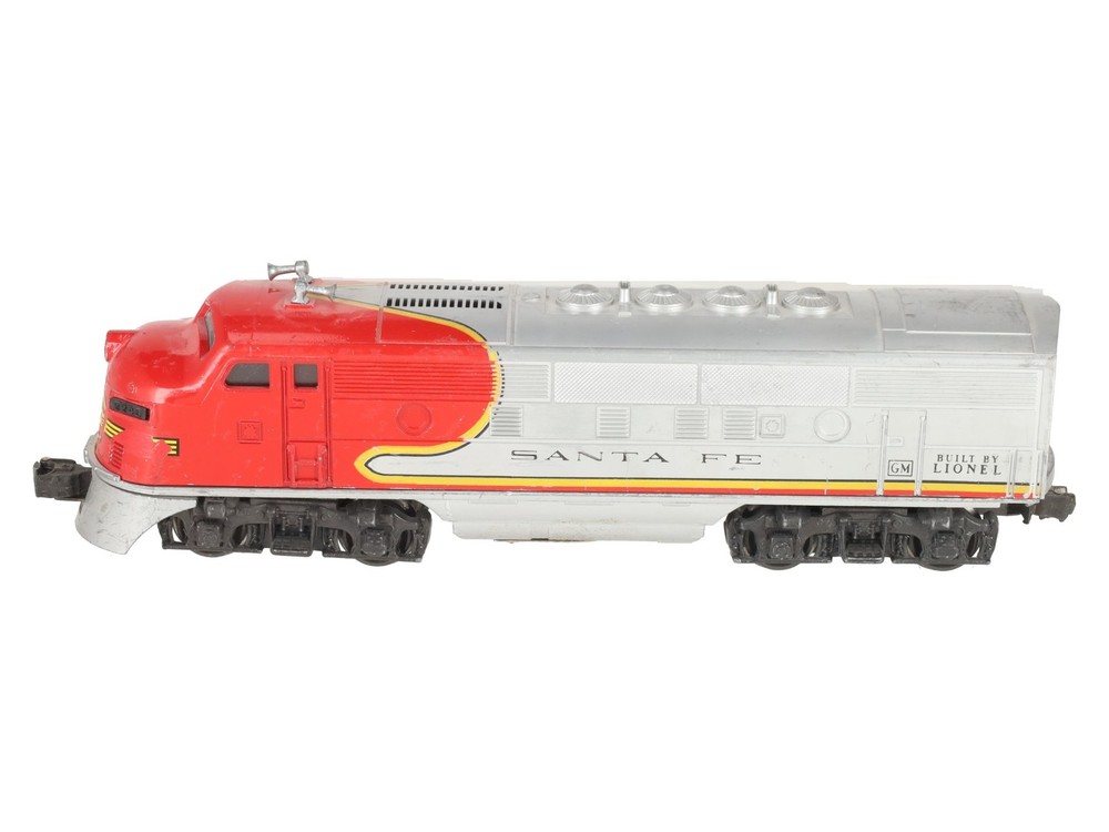 Lionel 2243 Vintage O Santa Fe F-3 Powered A Unit Diesel Locomotive