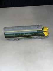 HO SCALE SHELL ONLY ATHEARN F7A CANADIAN NATIONAL #6500 LOCOMOTIVE