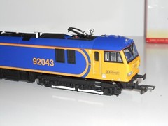 Hornby R3741 DCC fitted. GBRf Class 92 Co-Co Diesel. Excellent cond. OO Scale