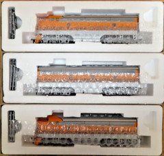 Stewart 9230/9230/9231 HO Scale D&RGW (4 Stripe) F7A/F7B/F7B Phase II *Powered*