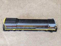 ALCO Models HO Brass D-137 G.E. U-33C Diesel Locomotive Erie LackaWanna 3307