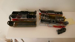HO Scale Mixed Lot of F7A F7B Shells Tyco, Life-Like, and ???