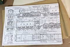 MARTIN FINNEY EM KIT BUILT LNER BR 4-6-2 CLASS A1 LOCO 4470 GREAT NORTHERN oj