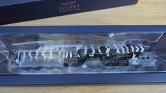 LILIPUT WW2 ZEBRA GERMAN DRG BR-52 DB STEAM LOCOMOTIVE DC L131524 ROCO HO SBB