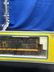 ATLAS HO SCALE MODEL SANTA FE DIESEL LOCOMOTIVE SD24 NO.7001 New RUNS
