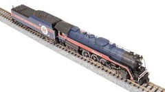 N Scale American Freedom Train 4-8-4 Steam Loco #1 by Broadway Limited w/DCC