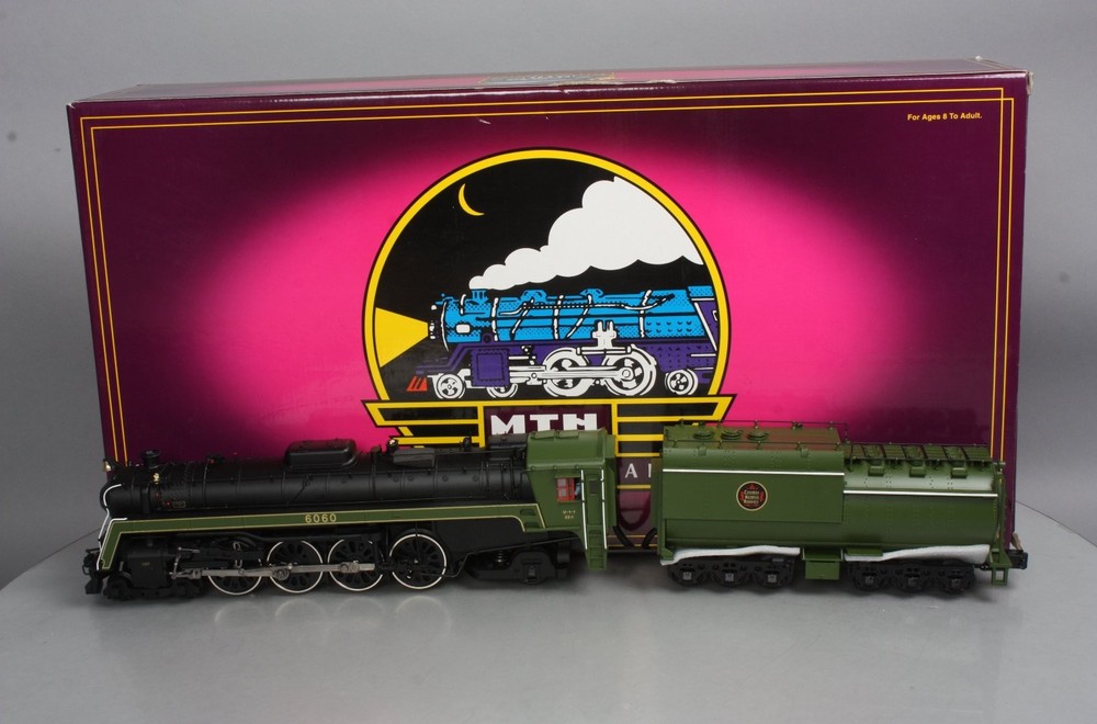 MTH 20-3057-1 Canadian National U1F Steam Locomotive &Tender w/PS2 #6060 LN/Box