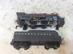6-1183 Silver Star Lionel – Steam Engine SET – 4 freight cars 027