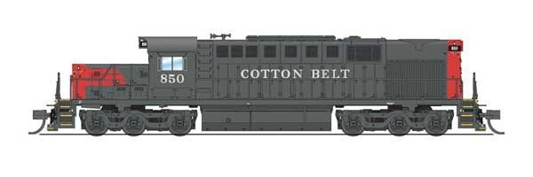 Broadway N-Scale 6626 Alco RSD15 – Sound and DCC Cotton Belt SSW #850