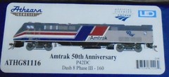Athearn Genesis HO scale Amtrak P42DC Dash 8 PH3 #160 – ATHG81116