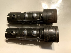 LIONEL Prewar – O Gauge: 249E Steam Shells Have all Chrome For Restore Original