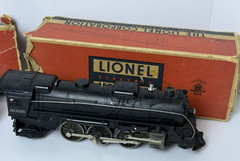 1948 Lionel #2026 Steam Locomotive & 6466W Whistle Tender w/Orig Boxes UNTESTED
