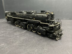 Akane HO Brass 2-6-6-6 Steam Loco Chesapeake & Ohio 1647 Excellent in box B.7