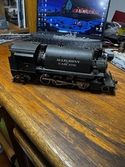 NWSL O SCALE Brass ALCO MINARETS 2-8-2T logging tank locomotive cab detail
