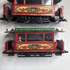 2036 LGB Christmas Trolley G scale Set One Powered Train