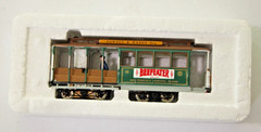 Bachmann Ho Scale San Francisco Cable Car BEEFEATER Classic Collector Series