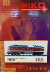 G Scale PIKO 37580 DR IV BR 132 “Ludmilla” Diesel Locomotive G0678
