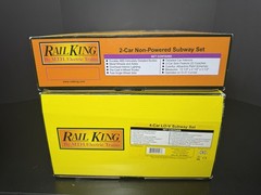 MTH 30-20580-1 & 30-20580-3 MTA LO-V subway 6-car set set PS3 LNIB