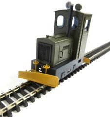 0n18 Scale Snow Plow Diesel Locomotive & Freight Car Kit PH On18/O9 Gauge MOW